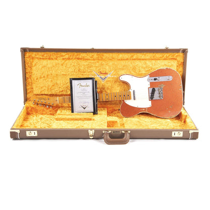 Fender Custom Shop 1959 Telecaster Custom "Chicago Special" Heavy Relic Faded/Aged Orange Sparkle Electric Guitars / Solid Body