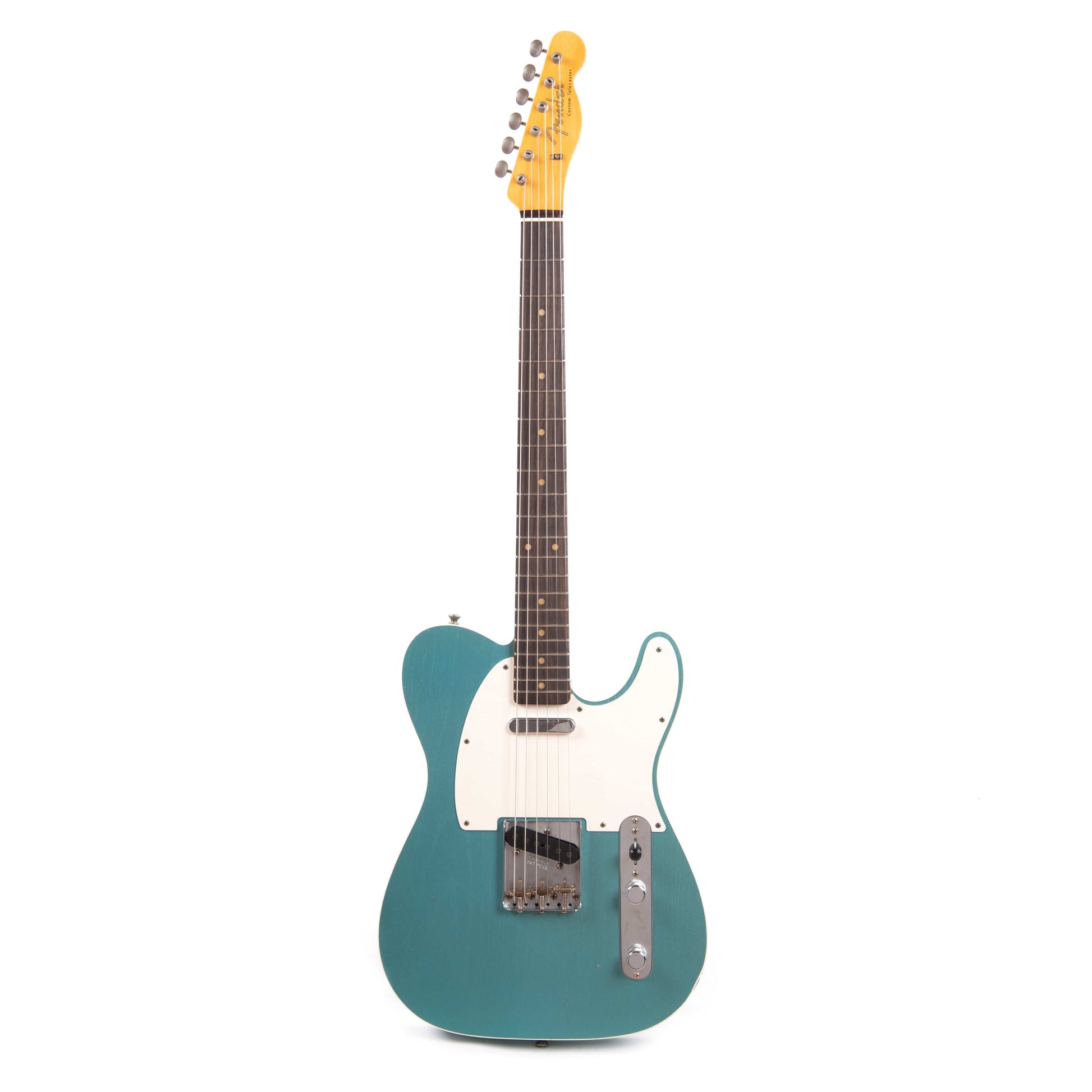 Fender Custom Shop 1959 Telecaster Custom "Chicago Special" Journeyman Relic Aged Teal Green Metallic Electric Guitars / Solid Body