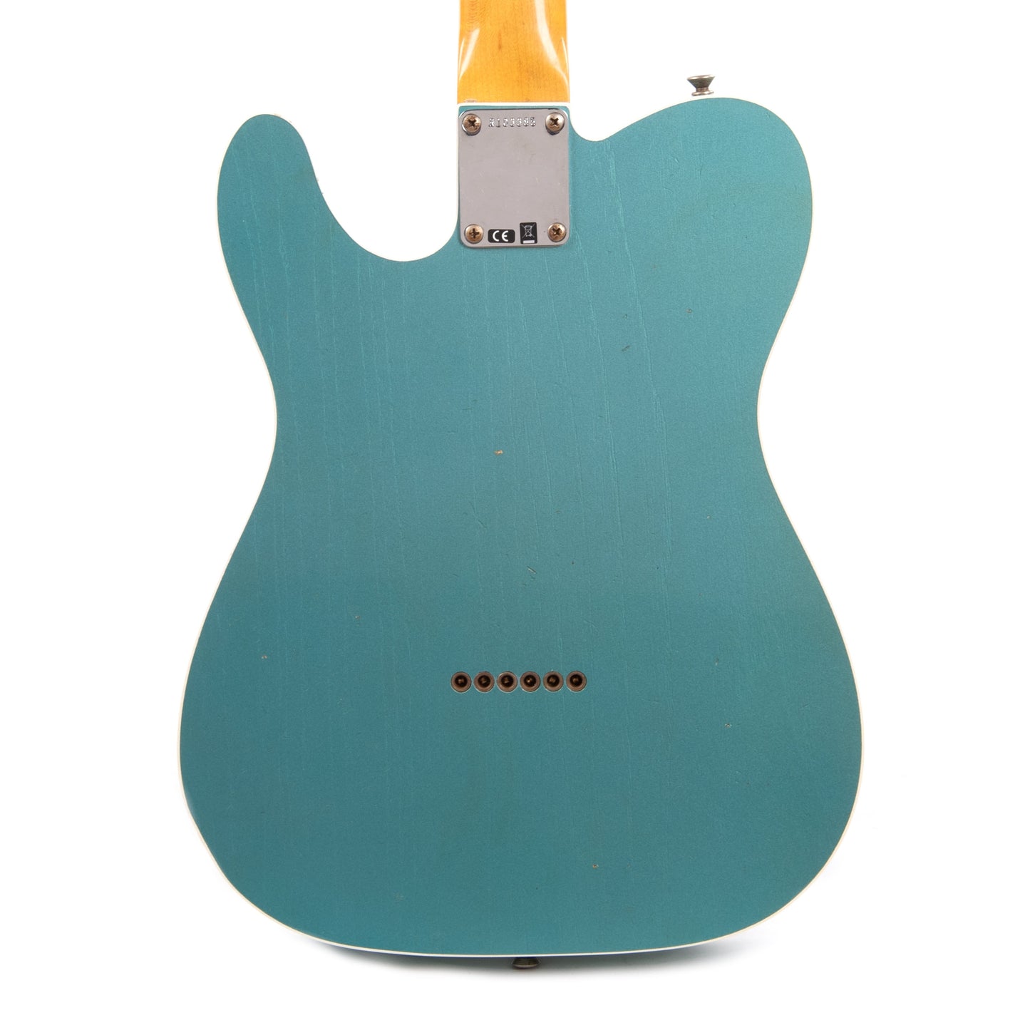 Fender Custom Shop 1959 Telecaster Custom "Chicago Special" Journeyman Relic Aged Teal Green Metallic Electric Guitars / Solid Body