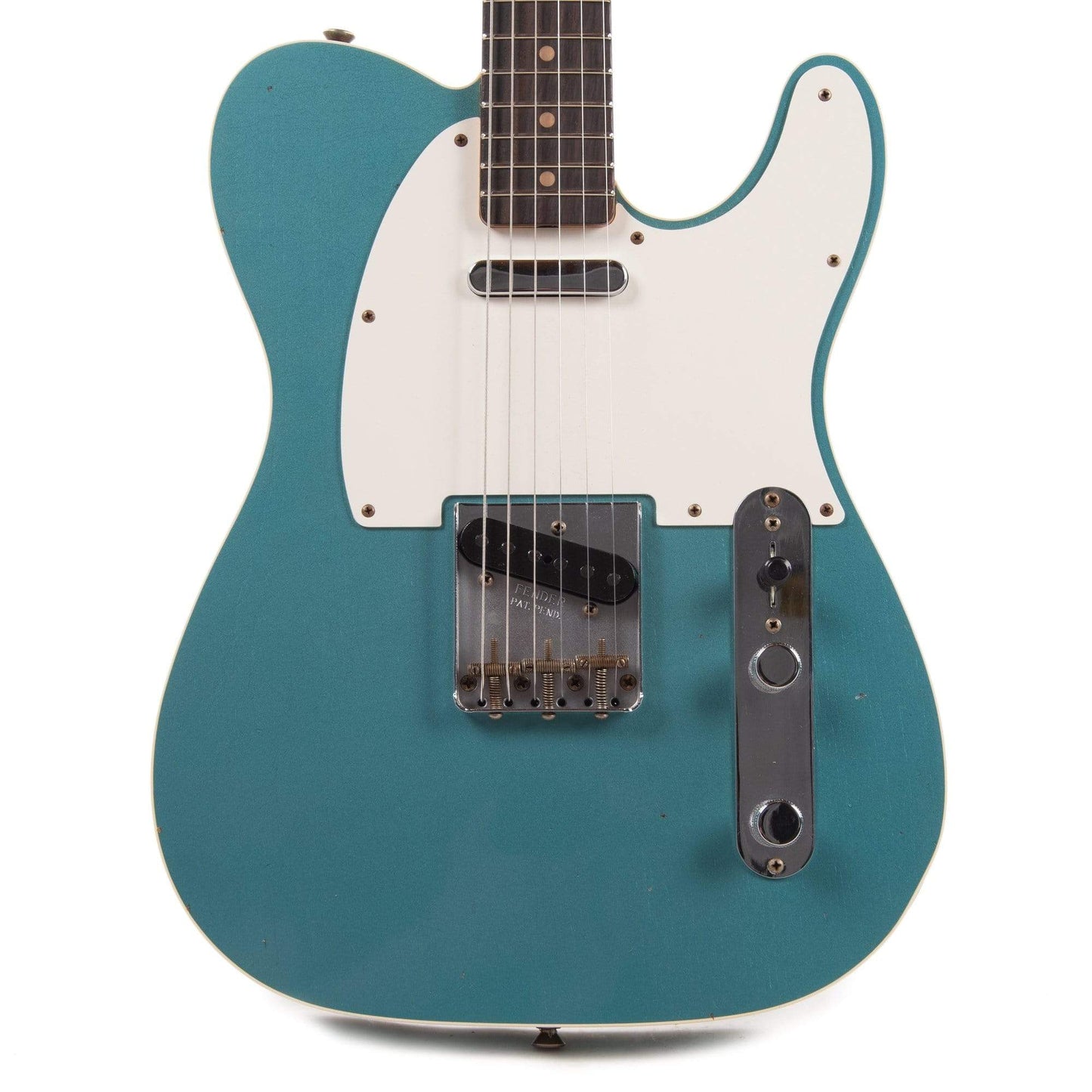 Fender Custom Shop 1959 Telecaster Custom "Chicago Special" Journeyman Relic Aged Teal Green Metallic Electric Guitars / Solid Body