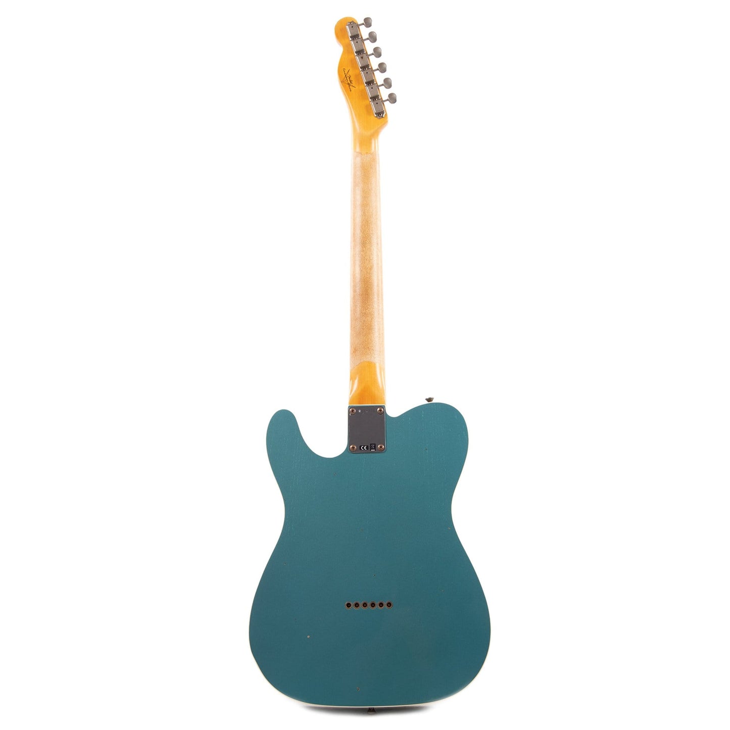 Fender Custom Shop 1959 Telecaster Custom "Chicago Special" Journeyman Relic Aged Teal Green Metallic Electric Guitars / Solid Body