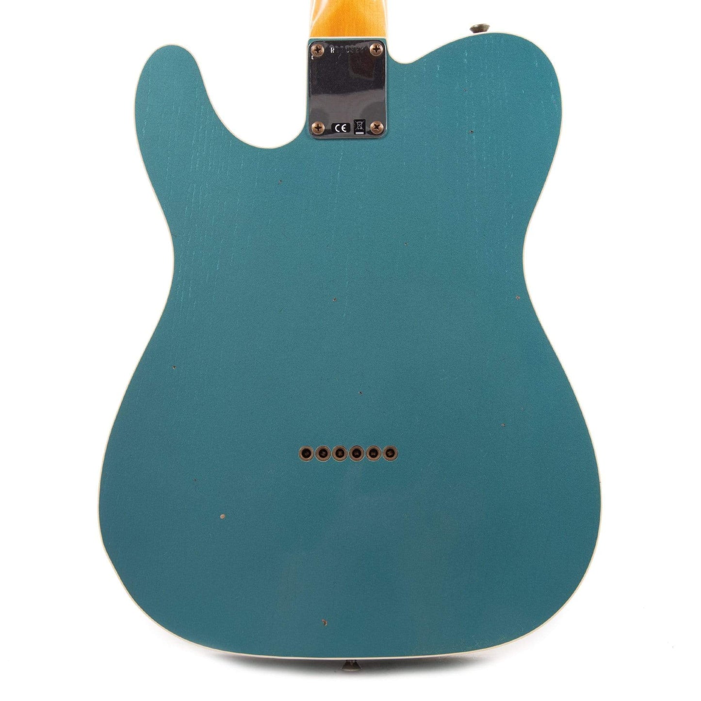 Fender Custom Shop 1959 Telecaster Custom "Chicago Special" Journeyman Relic Aged Teal Green Metallic Electric Guitars / Solid Body