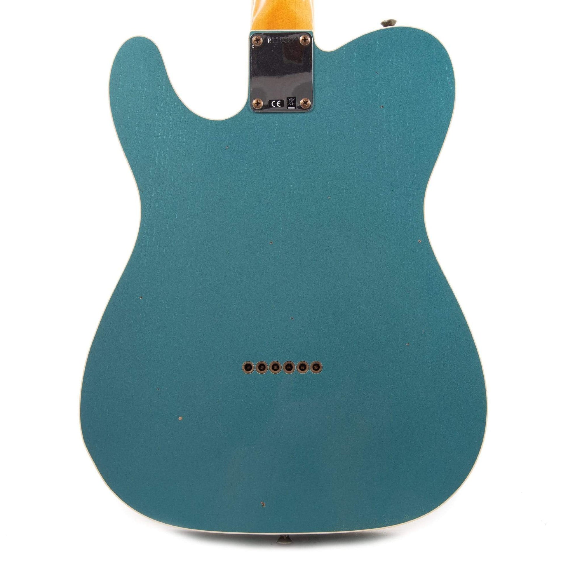 Fender Custom Shop 1959 Telecaster Custom "Chicago Special" Journeyman Relic Aged Teal Green Metallic Electric Guitars / Solid Body