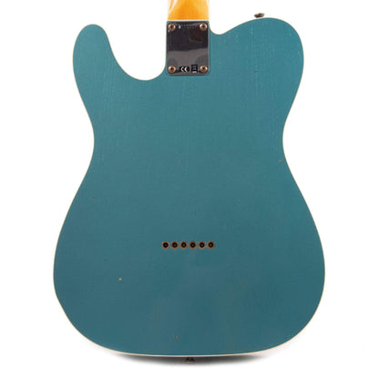 Fender Custom Shop 1959 Telecaster Custom "Chicago Special" Journeyman Relic Aged Teal Green Metallic Electric Guitars / Solid Body