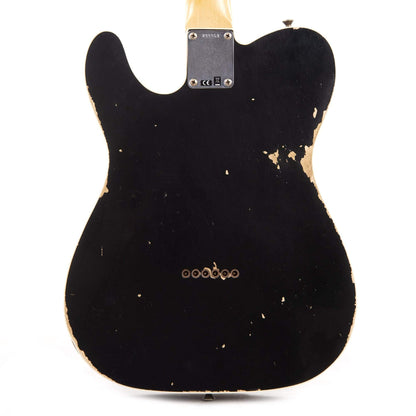Fender Custom Shop 1959 Telecaster Custom "Chicago Special" Relic Aged Black Electric Guitars / Solid Body