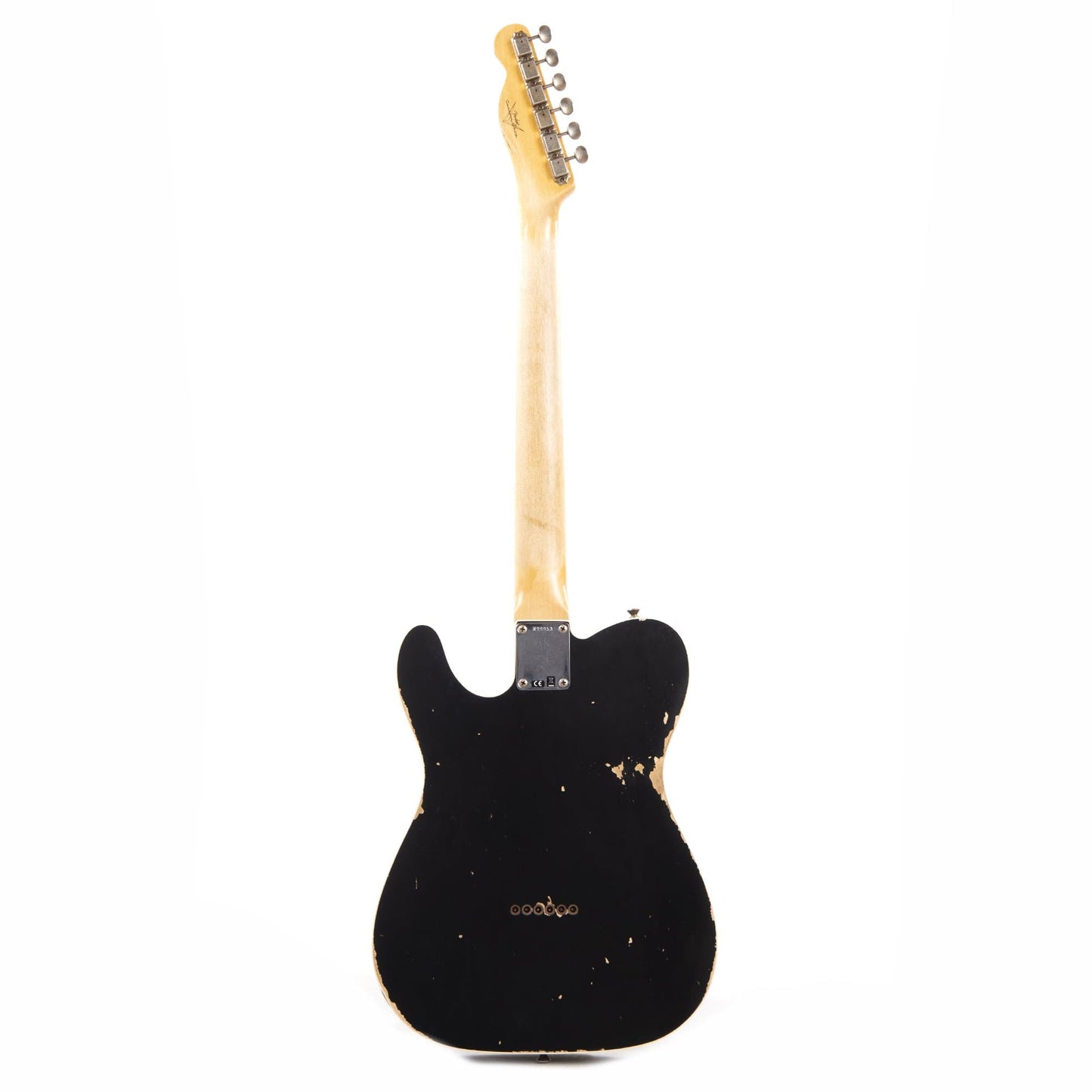 Fender Custom Shop 1959 Telecaster Custom "Chicago Special" Relic Aged Black Electric Guitars / Solid Body