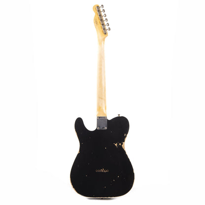 Fender Custom Shop 1959 Telecaster Custom "Chicago Special" Relic Aged Black Electric Guitars / Solid Body
