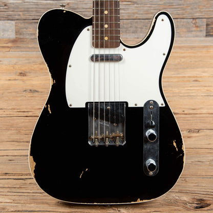 Fender Custom Shop 1959 Telecaster Custom "Chicago Special" Relic RW Aged Black 2020 Electric Guitars / Solid Body