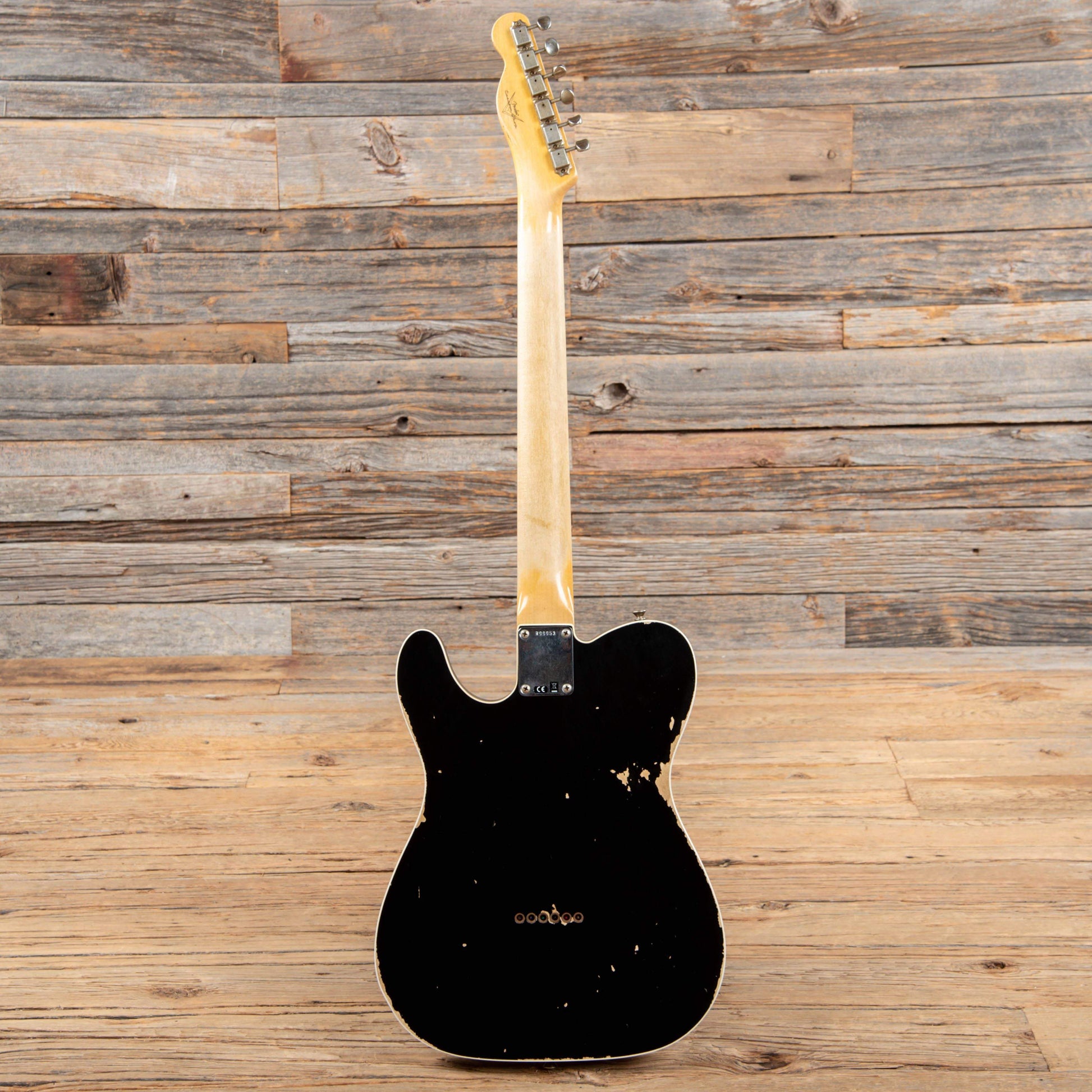 Fender Custom Shop 1959 Telecaster Custom "Chicago Special" Relic RW Aged Black 2020 Electric Guitars / Solid Body