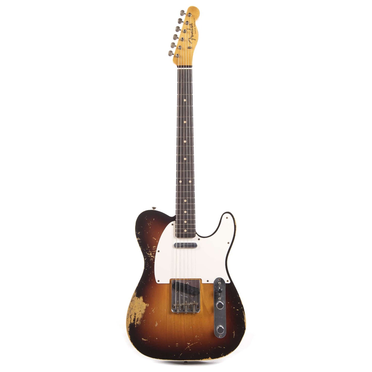 Fender Custom Shop 1959 Telecaster Custom "Chicago Special" Relic Wide Fade Chocolate 3-Color Sunburst Electric Guitars / Solid Body