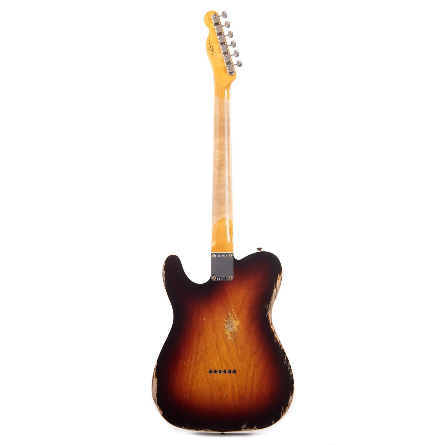 Fender Custom Shop 1959 Telecaster Custom "Chicago Special" Relic Wide Fade Chocolate 3-Color Sunburst Electric Guitars / Solid Body