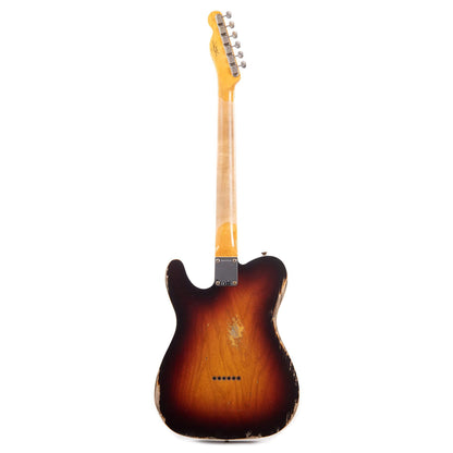 Fender Custom Shop 1959 Telecaster Custom "Chicago Special" Relic Wide Fade Chocolate 3-Color Sunburst Electric Guitars / Solid Body