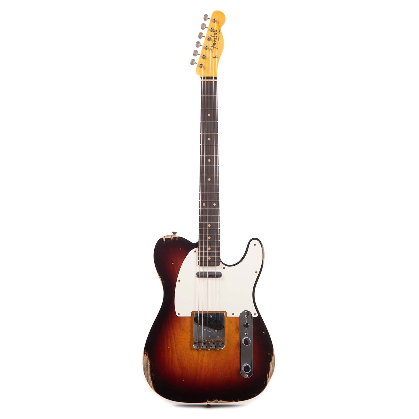 Fender Custom Shop 1959 Telecaster Custom "Chicago Special" Relic Wide Fade Chocolate 3-Color Sunburst Electric Guitars / Solid Body
