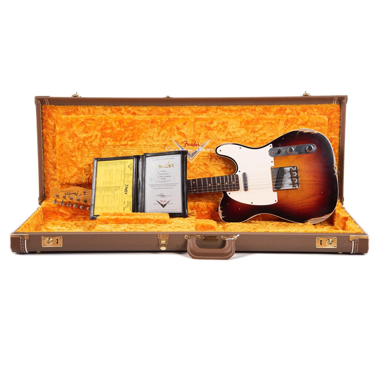 Fender Custom Shop 1959 Telecaster Custom "Chicago Special" Relic Wide Fade Chocolate 3-Color Sunburst Electric Guitars / Solid Body