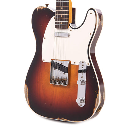 Fender Custom Shop 1959 Telecaster Custom "Chicago Special" Relic Wide Fade Chocolate 3-Color Sunburst Electric Guitars / Solid Body