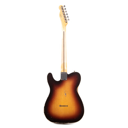 Fender Custom Shop 1959 Telecaster Custom "Chicago Special" Relic Wide Fade Chocolate 3-Color Sunburst Electric Guitars / Solid Body