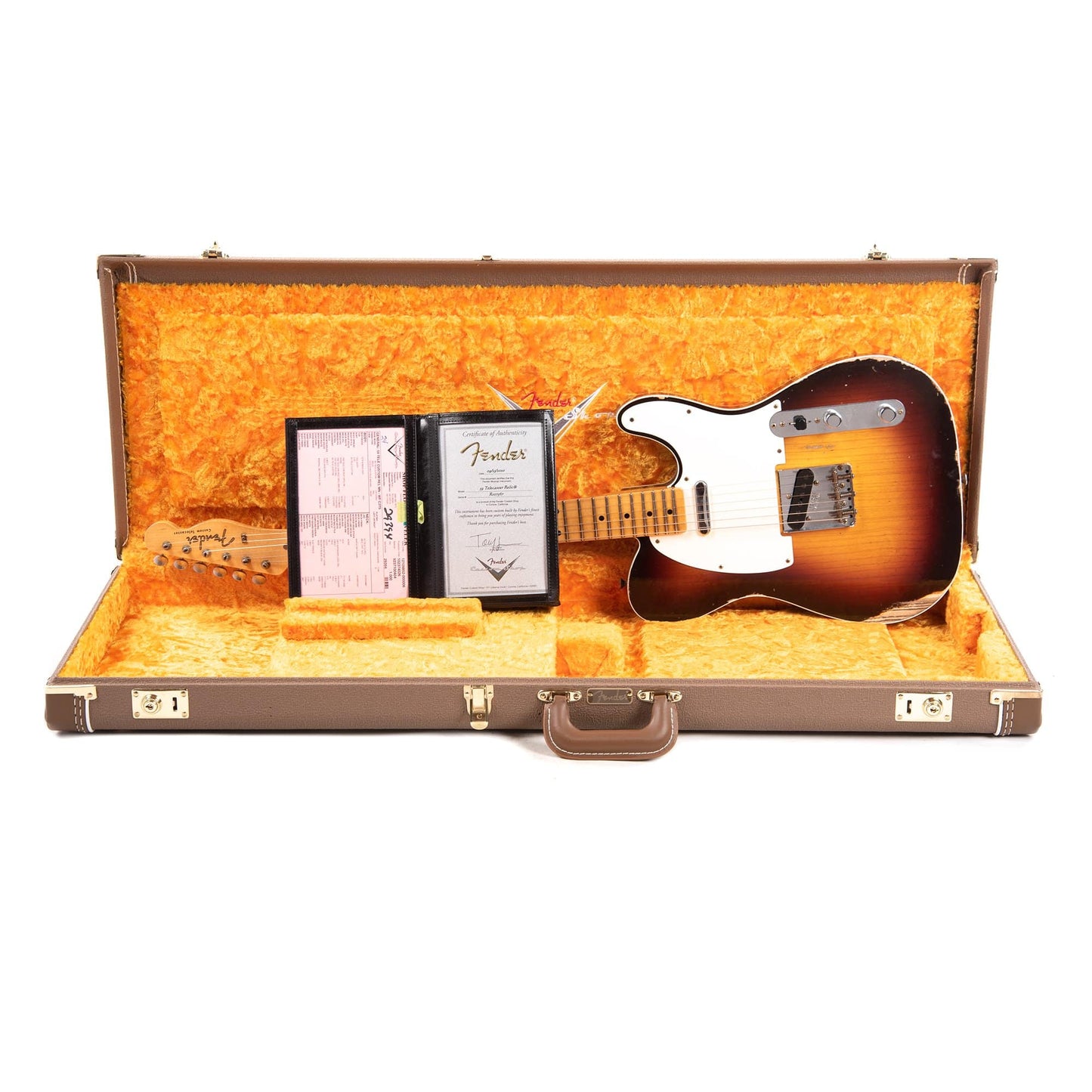 Fender Custom Shop 1959 Telecaster Custom "Chicago Special" Relic Wide Fade Chocolate 3-Color Sunburst Electric Guitars / Solid Body