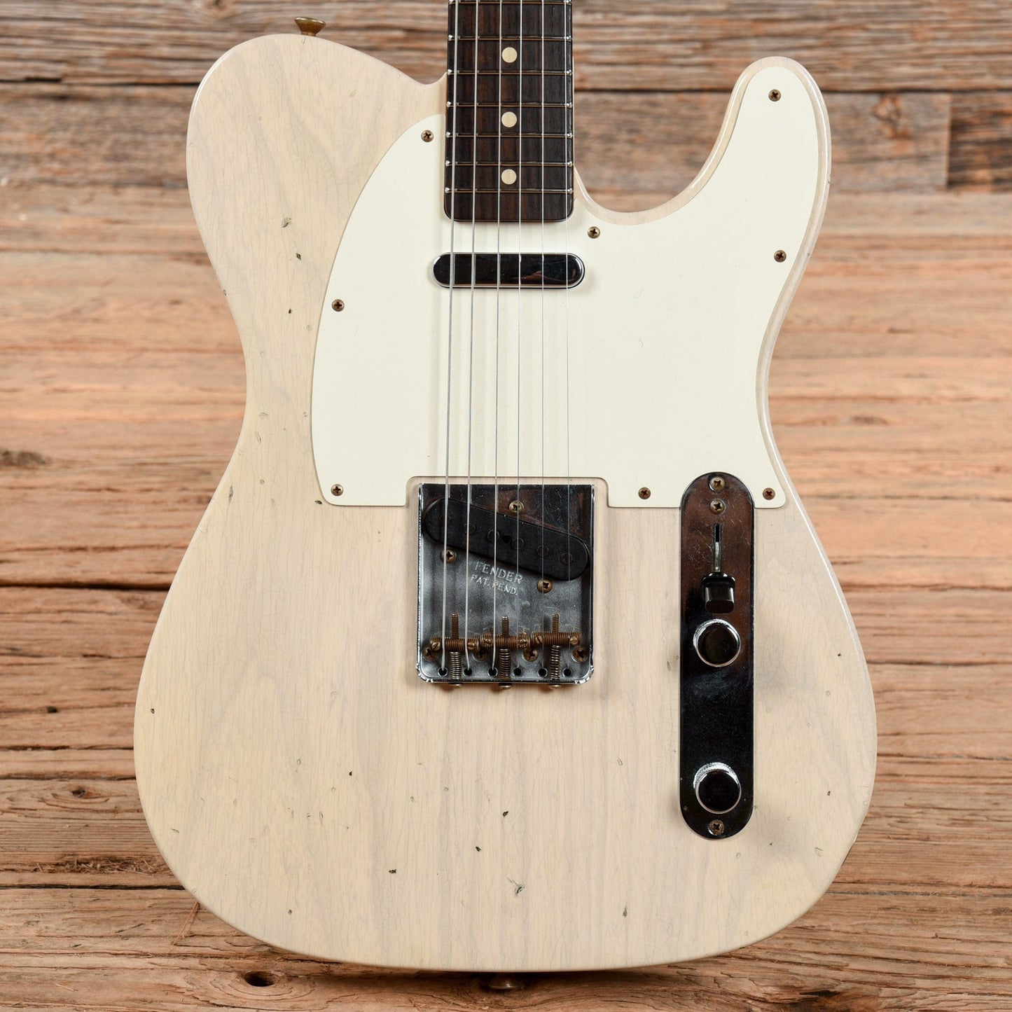 Fender Custom Shop 1959 Telecaster Journeyman Relic Aged White Blonde 2020 Electric Guitars / Solid Body