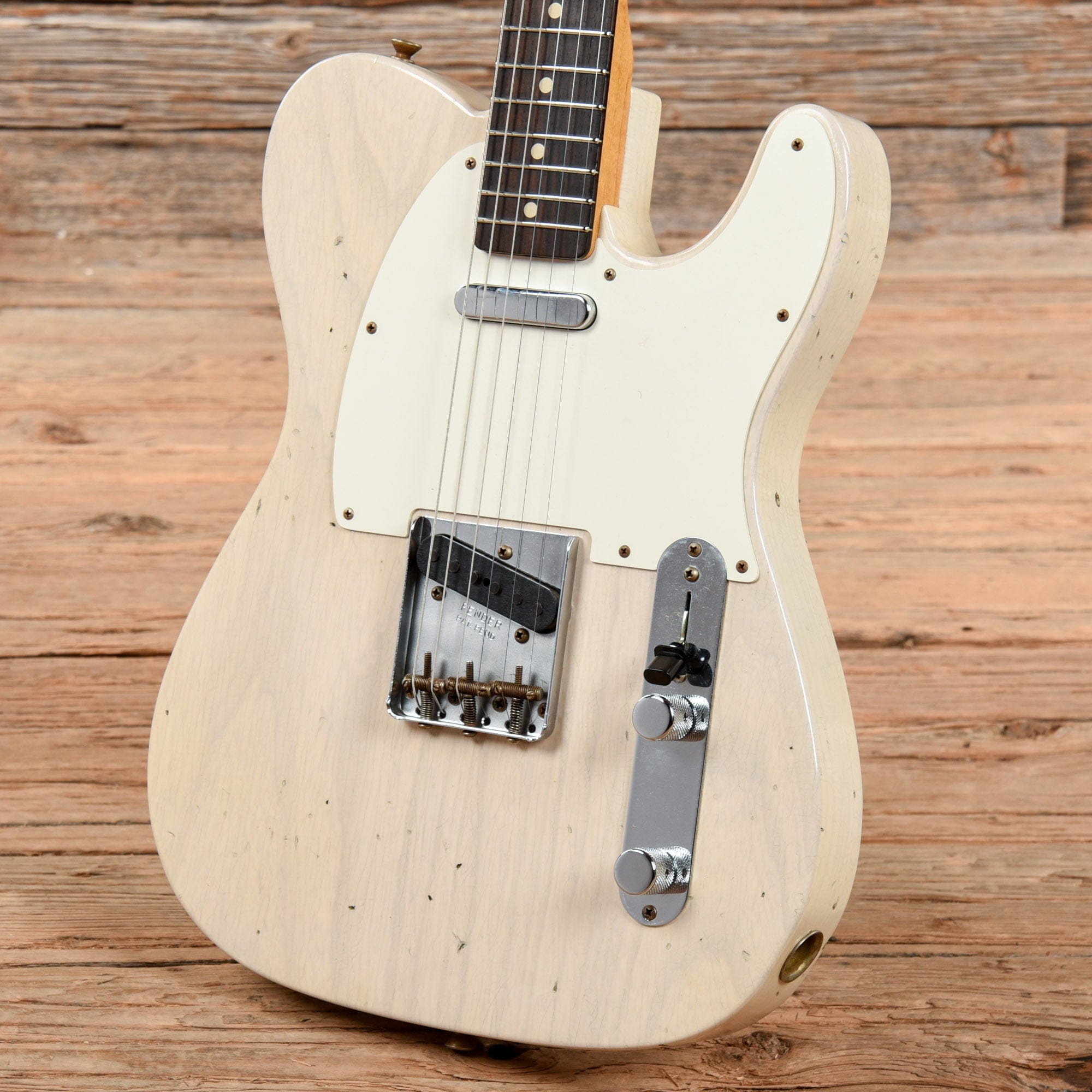 Fender Custom Shop 1959 Telecaster Journeyman Relic Aged White Blonde 2020 Electric Guitars / Solid Body