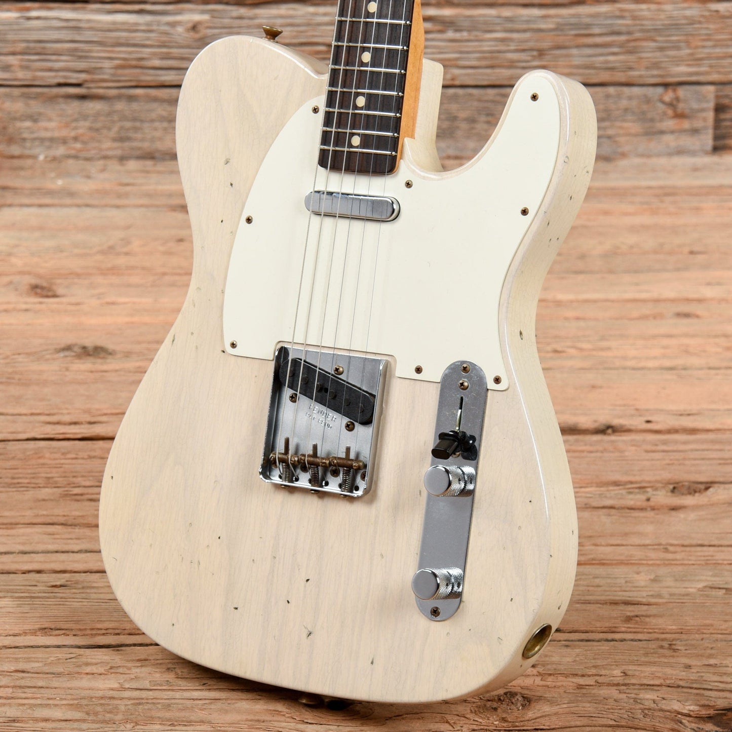 Fender Custom Shop 1959 Telecaster Journeyman Relic Aged White Blonde 2020 Electric Guitars / Solid Body