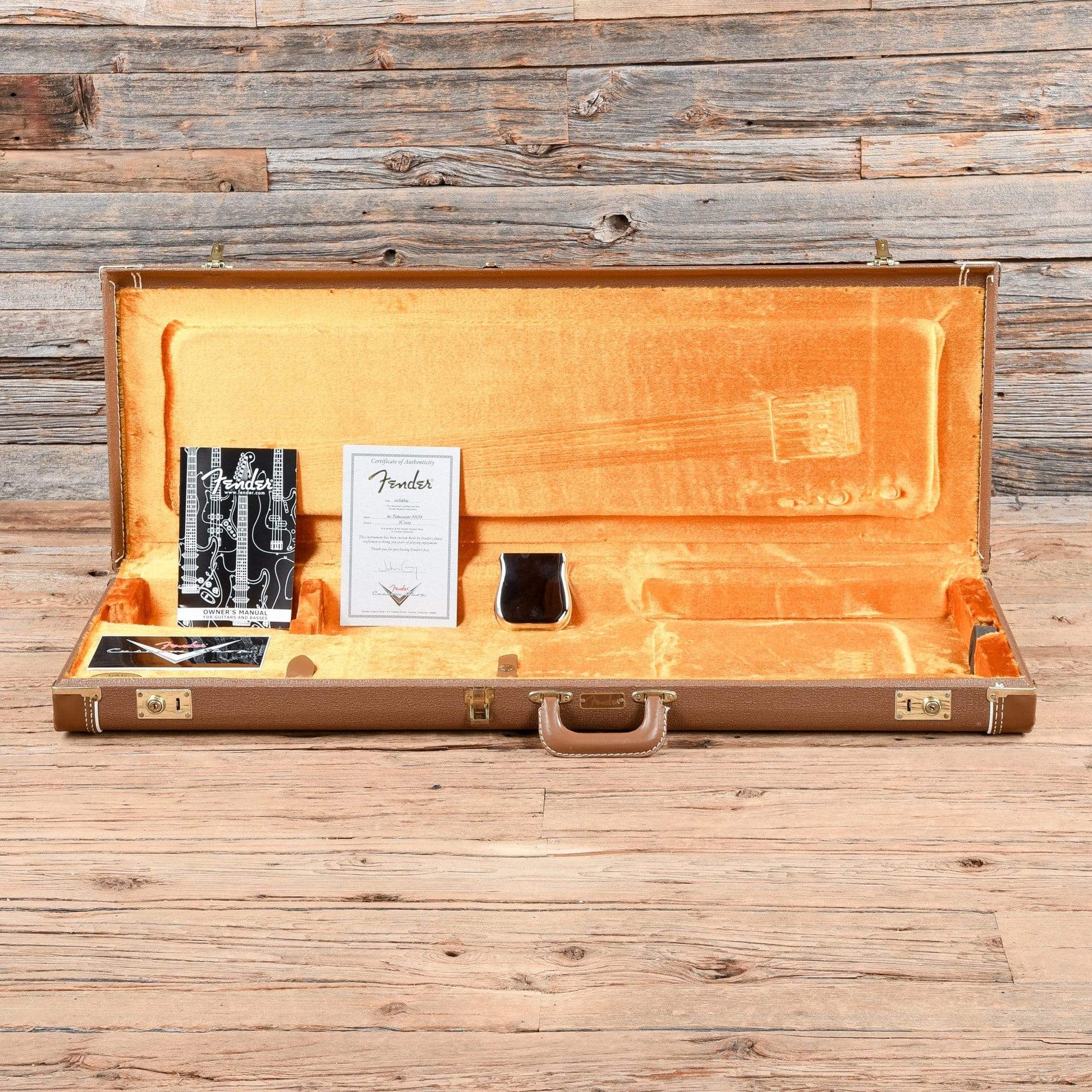 Fender Custom Shop 1960 Custom Telecaster NOS Masterbuilt by John Cruz Aged Cherry Burst 2009 Electric Guitars / Solid Body