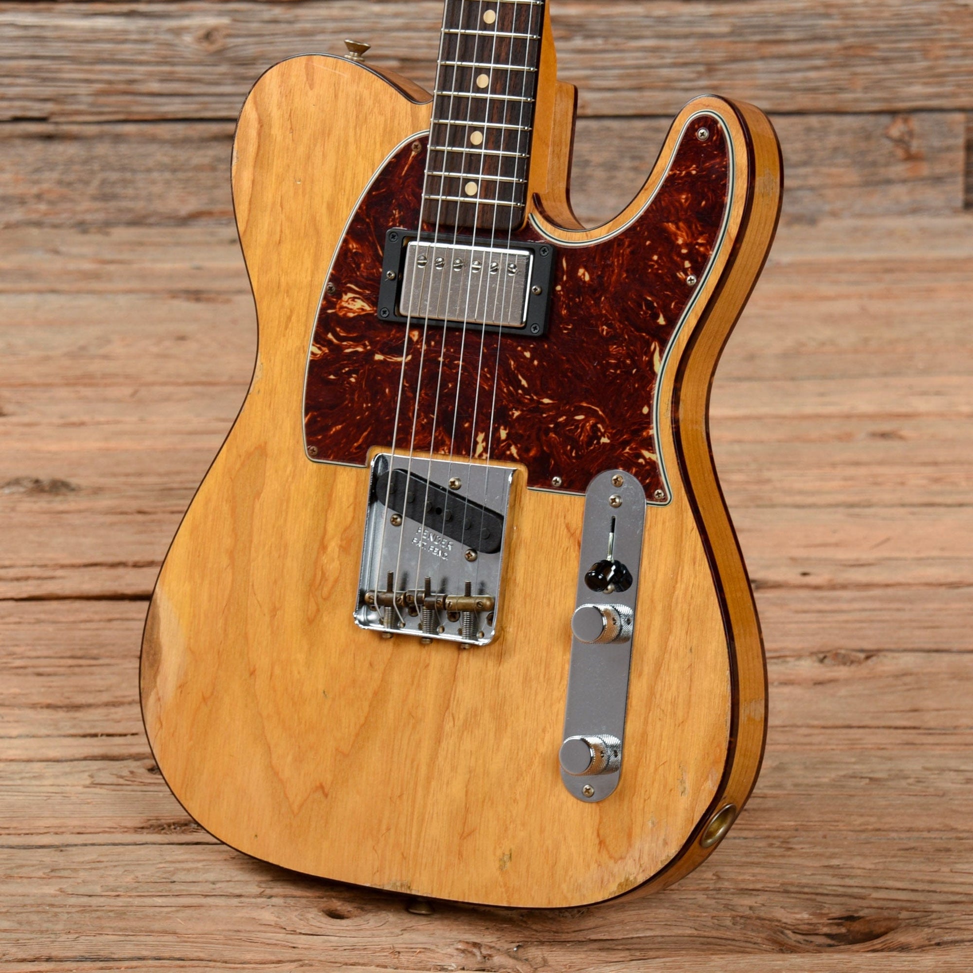 Fender Custom Shop 1960 HS Telecaster Custom Relic Aged Natural 2020 Electric Guitars / Solid Body