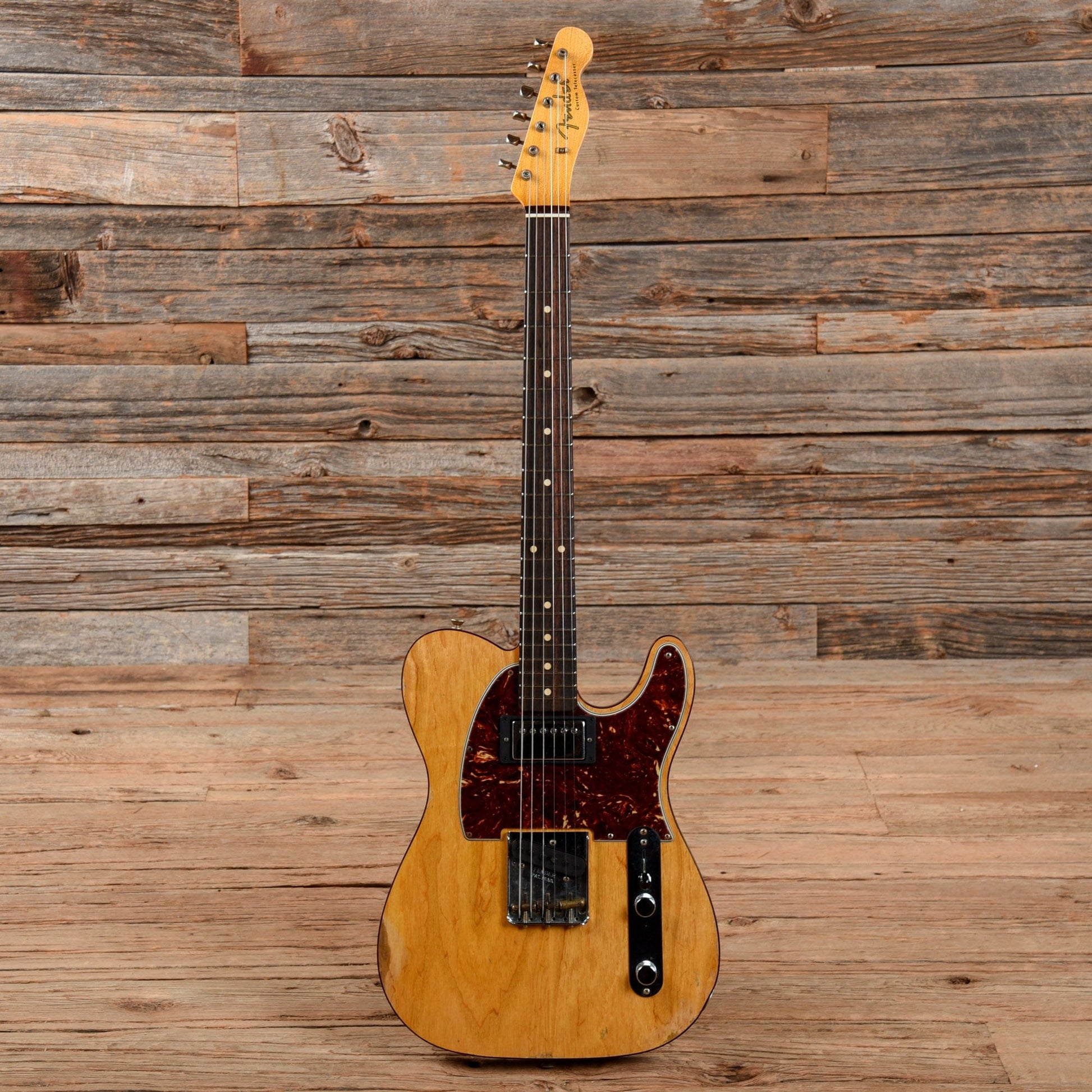 Fender Custom Shop 1960 HS Telecaster Custom Relic Aged Natural 2020 Electric Guitars / Solid Body
