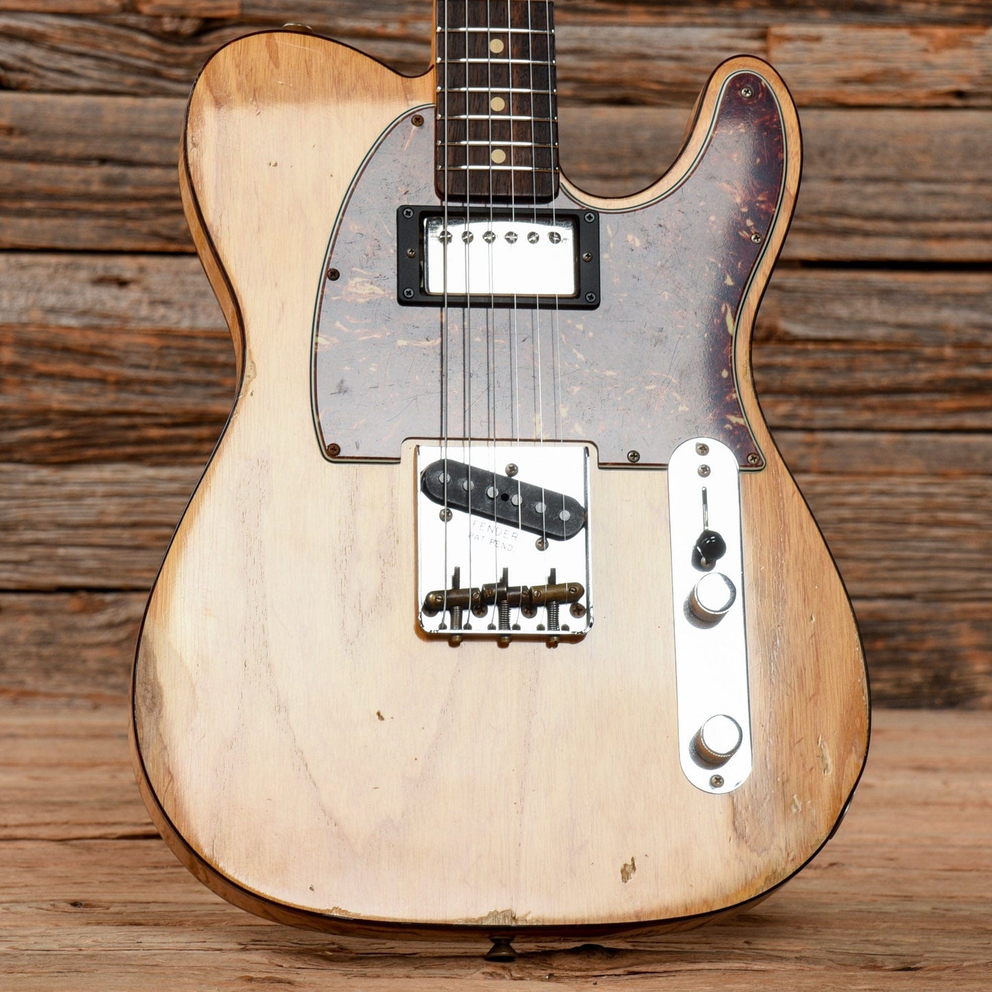 Fender Custom Shop 1960 HS Telecaster Custom Relic Aged Natural 2020 Electric Guitars / Solid Body