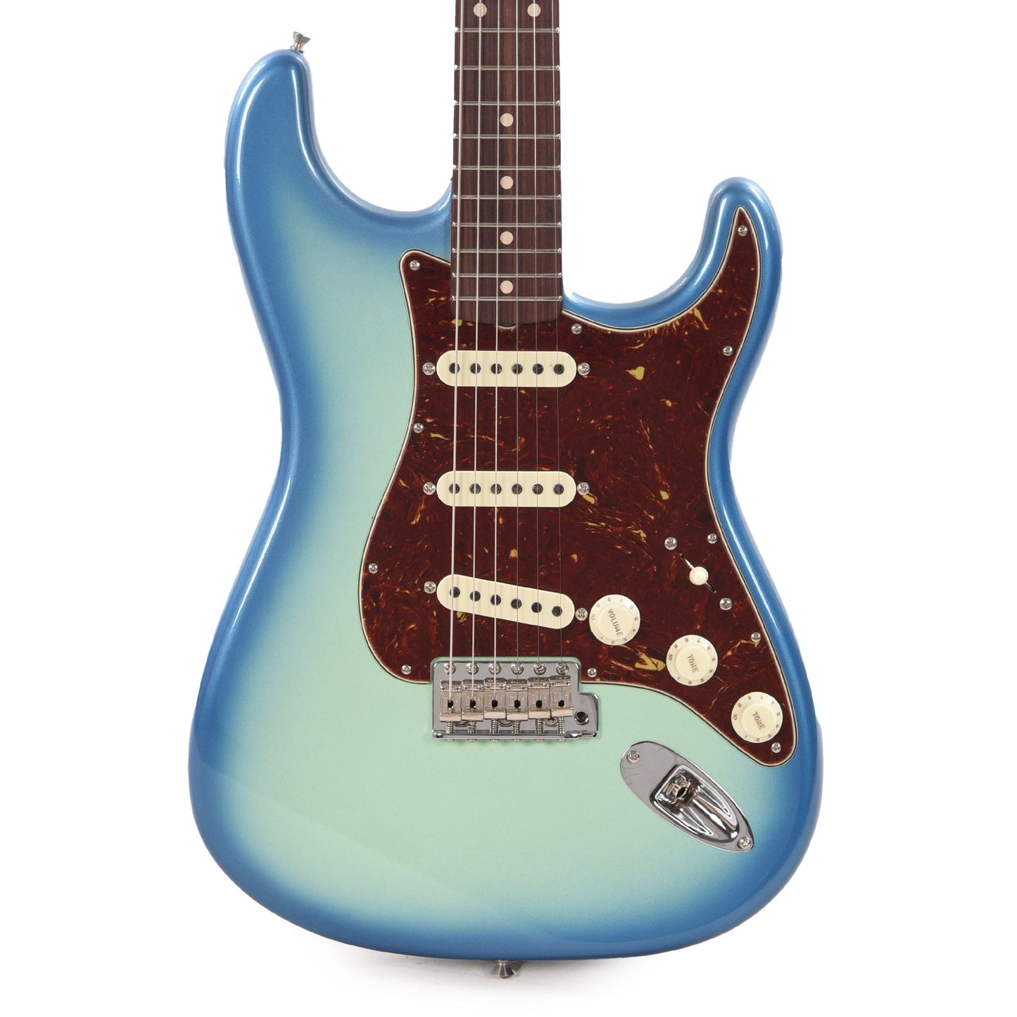 Fender Custom Shop 1960 Stratocaster Ash "Chicago Special" Time Capsule Aged Surf Green/Lake Placid Blue Burst Electric Guitars / Solid Body