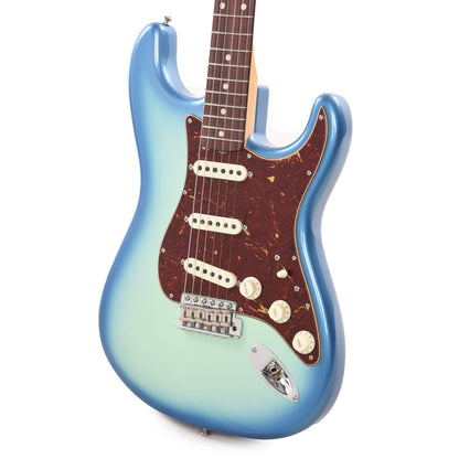 Fender Custom Shop 1960 Stratocaster Ash "Chicago Special" Time Capsule Aged Surf Green/Lake Placid Blue Burst Electric Guitars / Solid Body