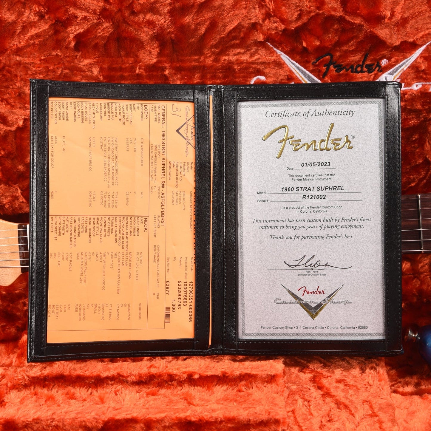 Fender Custom Shop 1960 Stratocaster Ash "Chicago Special" Time Capsule Aged Surf Green/Lake Placid Blue Burst Electric Guitars / Solid Body