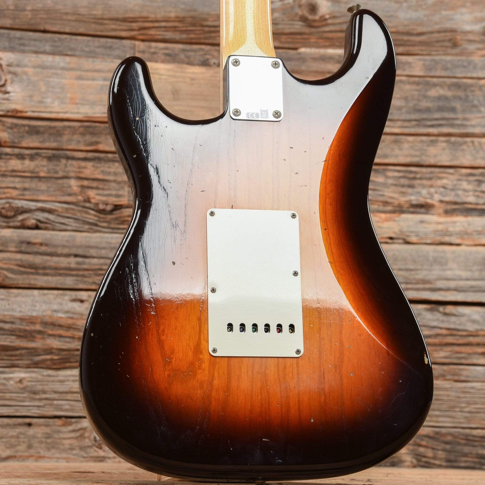 Fender Custom Shop 1960 Stratocaster Ash Journeyman Relic "CME Spec" Wide Fade Chocolate 3-Tone Sunburst 2017 Electric Guitars / Solid Body