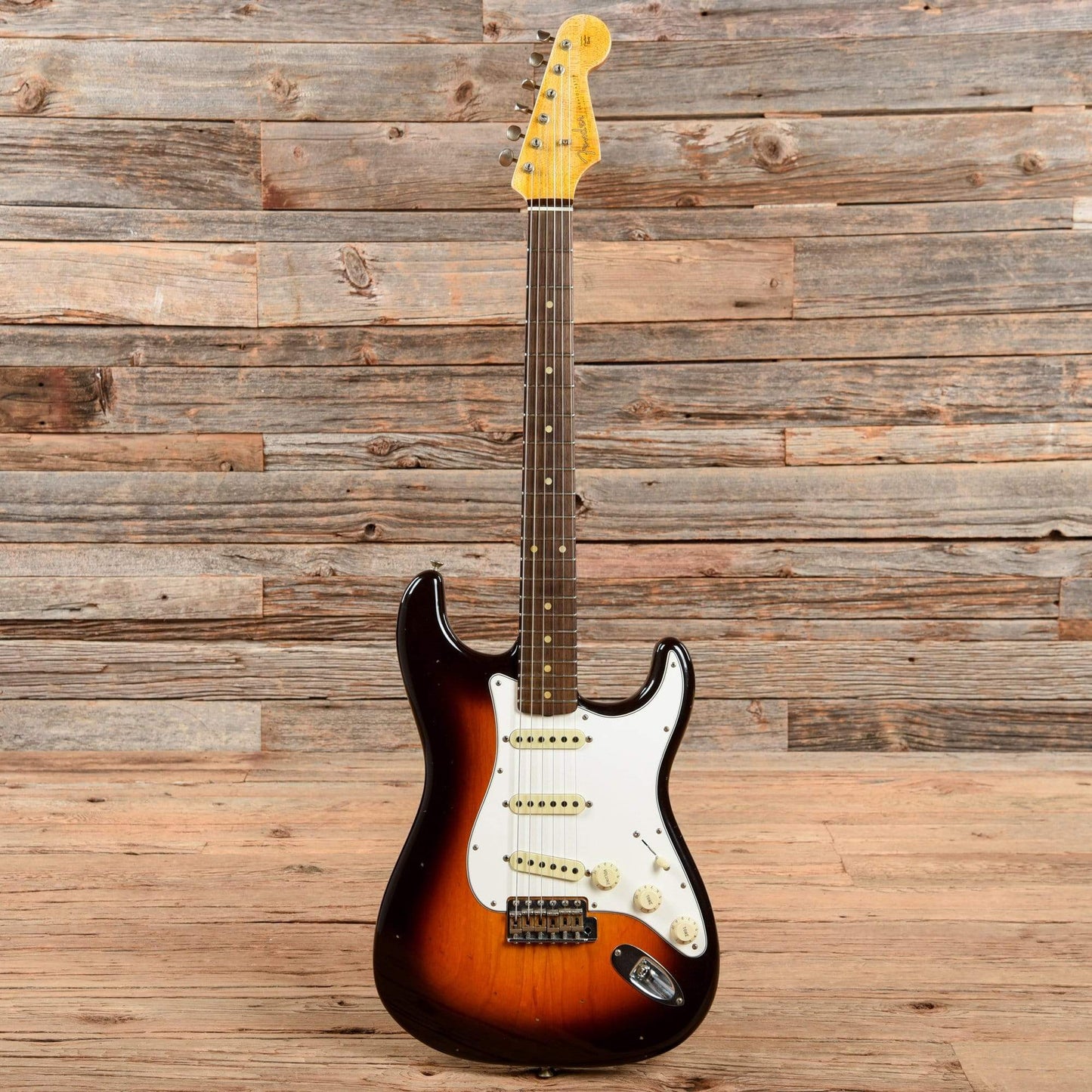 Fender Custom Shop 1960 Stratocaster Ash Journeyman Relic "CME Spec" Wide Fade Chocolate 3-Tone Sunburst 2017 Electric Guitars / Solid Body