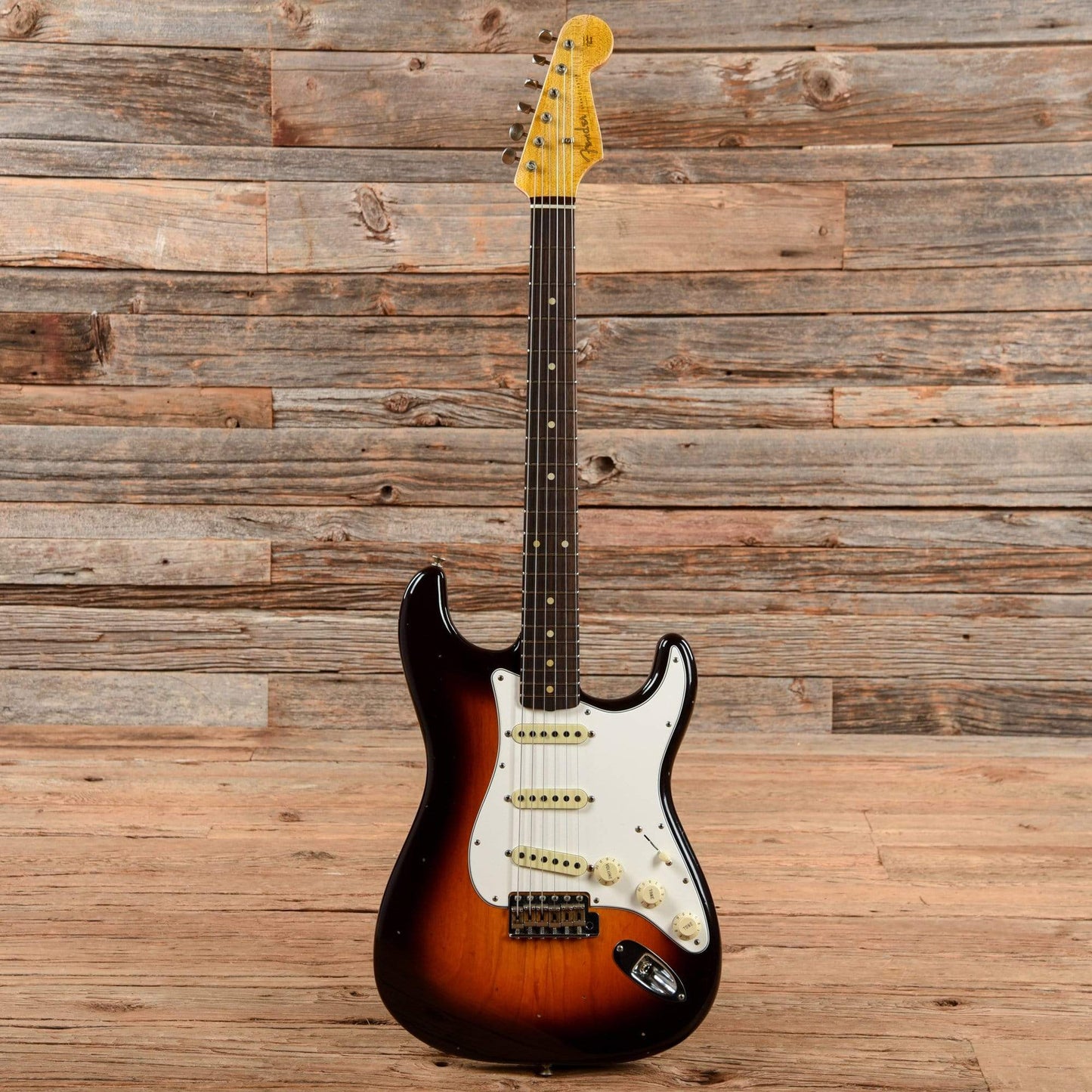 Fender Custom Shop 1960 Stratocaster Ash Journeyman Relic Sunburst 2017 Electric Guitars / Solid Body