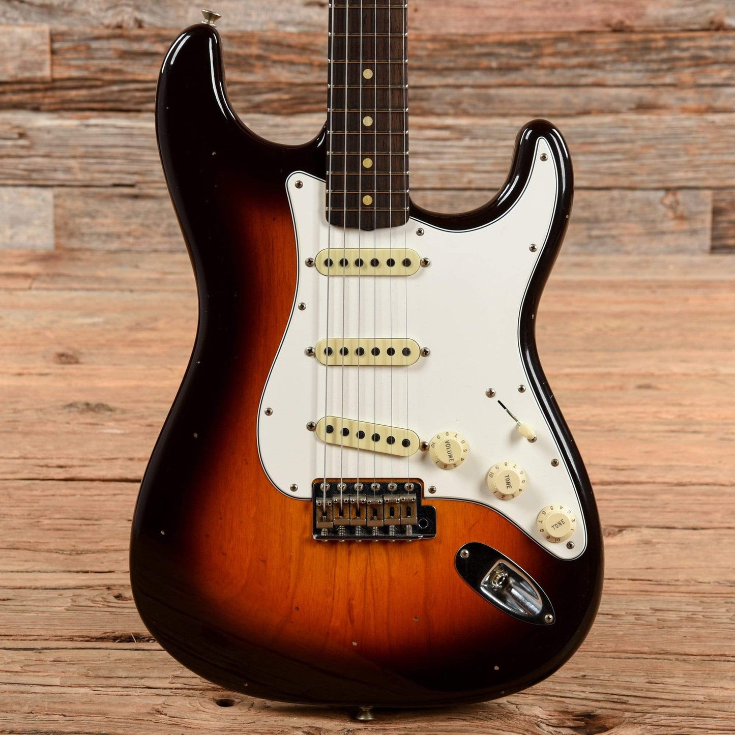 Fender Custom Shop 1960 Stratocaster Ash Journeyman Relic Sunburst 2017 Electric Guitars / Solid Body