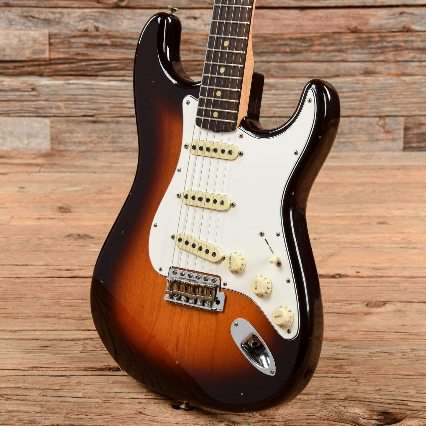Fender Custom Shop 1960 Stratocaster Ash Journeyman Relic Sunburst 2017 Electric Guitars / Solid Body
