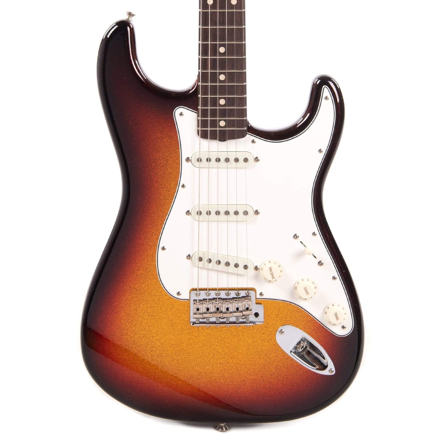 Fender Custom Shop 1960 Stratocaster "Chicago Special" Deluxe Closet Classic Aged 3-Tone Sunburst Sparkle Electric Guitars / Solid Body