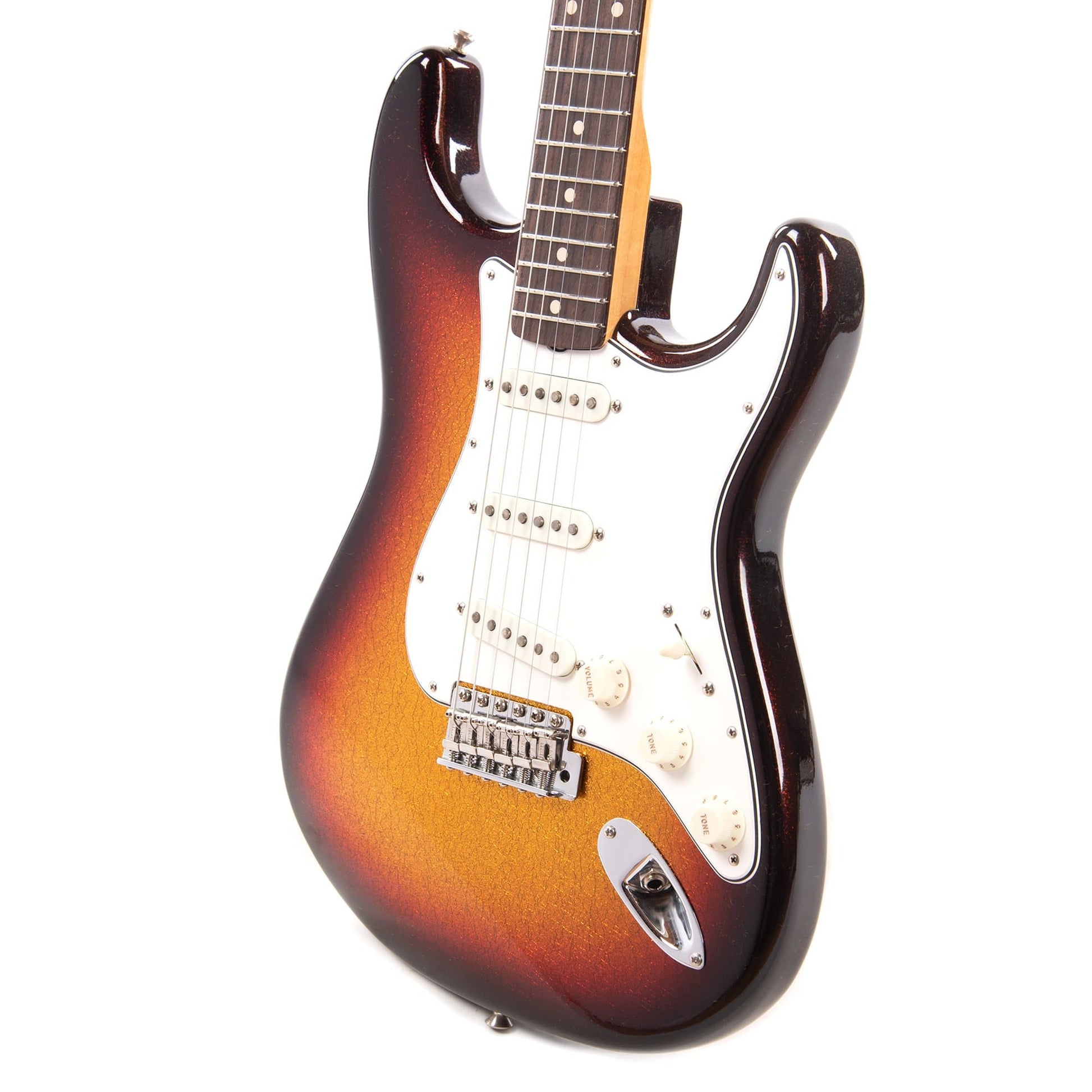 Fender Custom Shop 1960 Stratocaster "Chicago Special" Deluxe Closet Classic Aged 3-Tone Sunburst Sparkle Electric Guitars / Solid Body