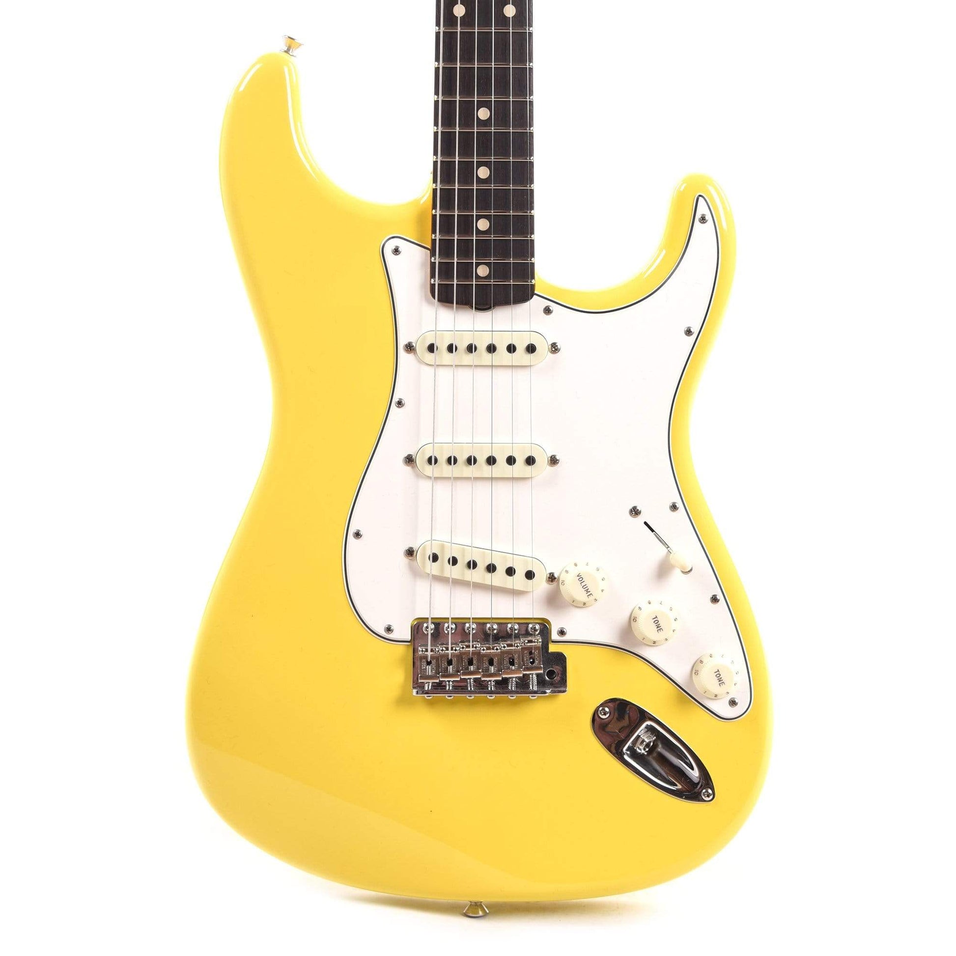 Fender Custom Shop 1960 Stratocaster "Chicago Special" Deluxe Closet Classic Aged Graffiti Yellow Electric Guitars / Solid Body