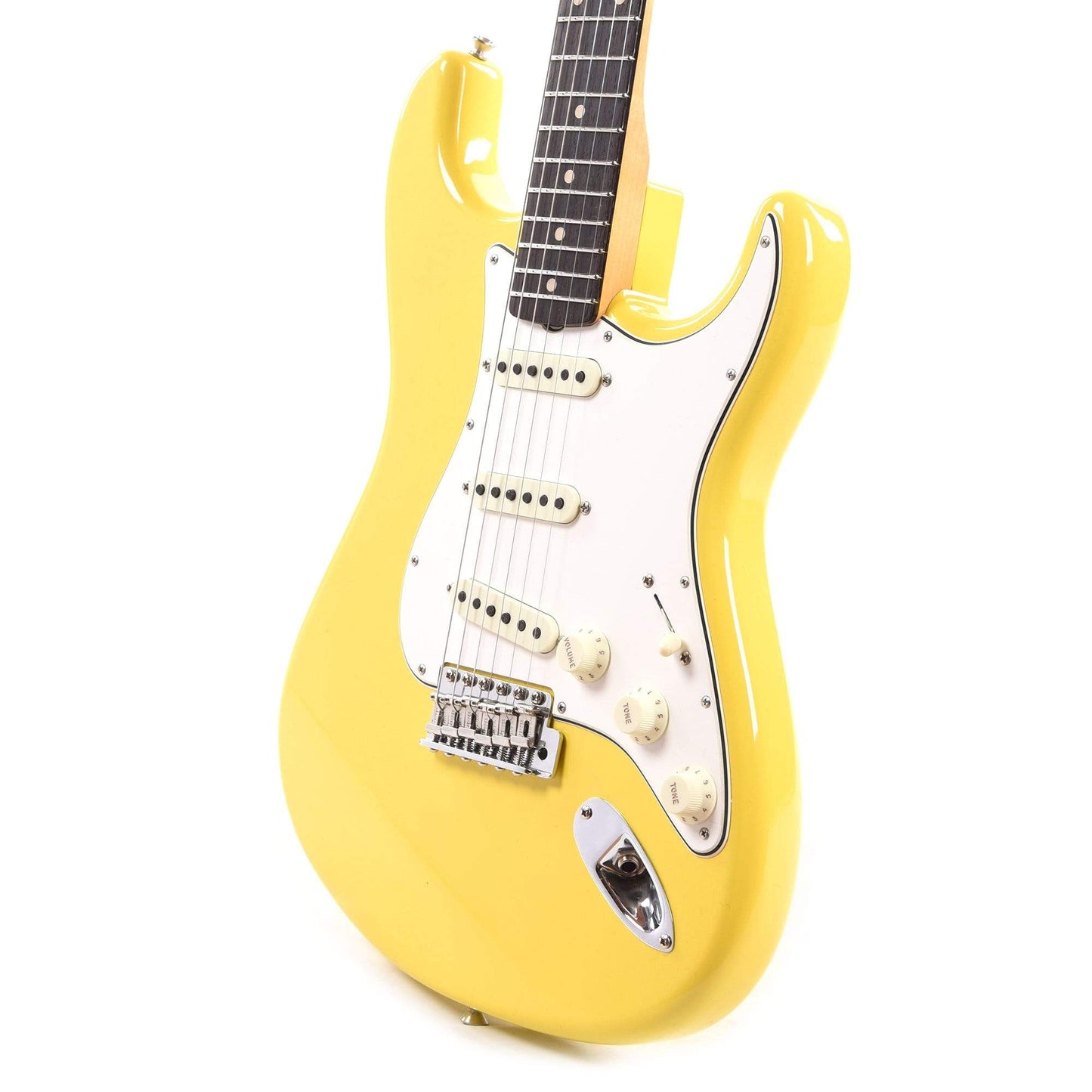 Fender Custom Shop 1960 Stratocaster "Chicago Special" Deluxe Closet Classic Aged Graffiti Yellow Electric Guitars / Solid Body