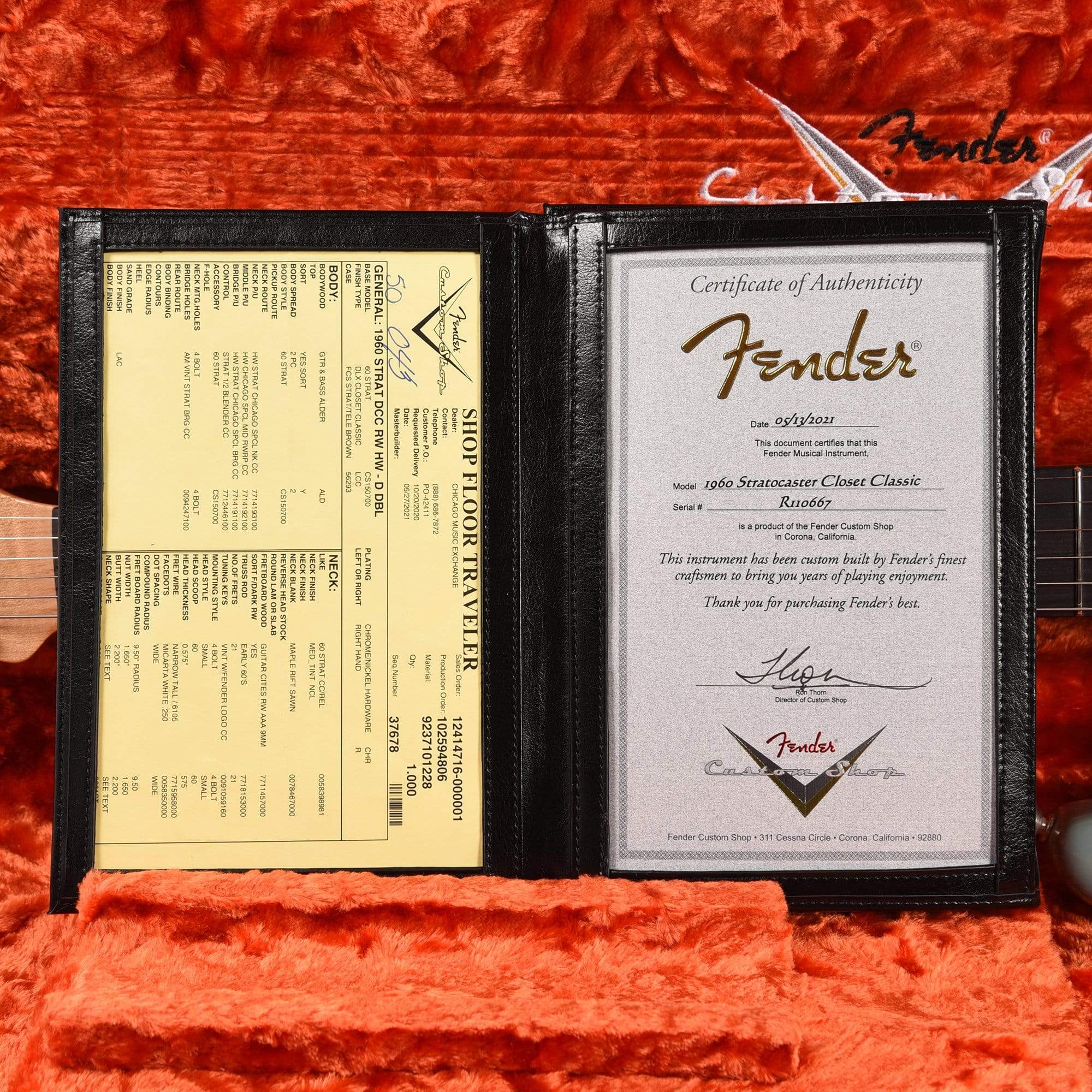 Fender Custom Shop 1960 Stratocaster 