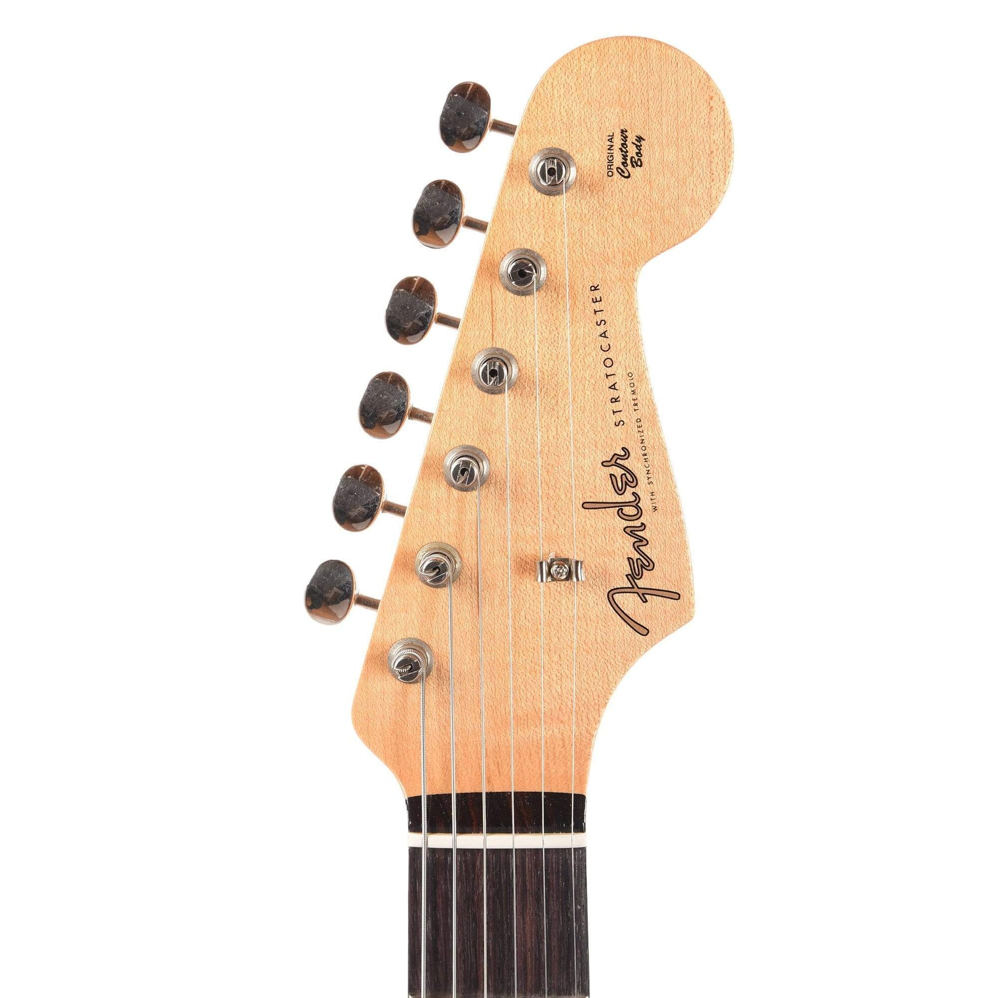 Fender Custom Shop 1960 Stratocaster "Chicago Special" Deluxe Closet Classic Dirty Daphne Blue Electric Guitars / Solid Body