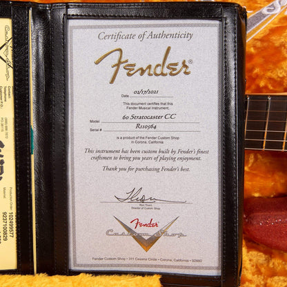 Fender Custom Shop 1960 Stratocaster "Chicago Special" Deluxe Closet Classic Faded Tahitian Coral Sparkle Electric Guitars / Solid Body
