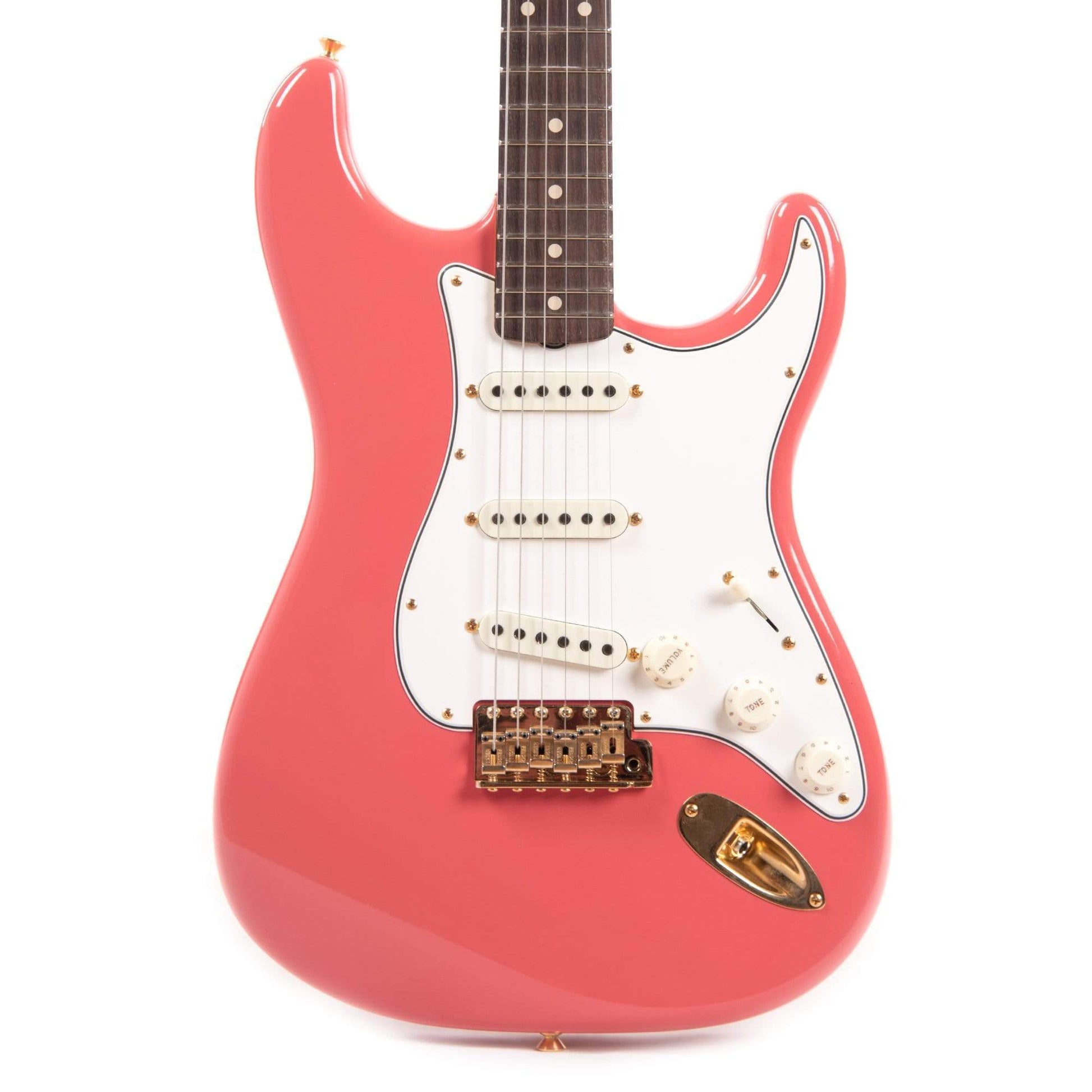 Fender Custom Shop 1960 Stratocaster "Chicago Special" Deluxe Closet Classic Super Faded Fiesta Red w/Gold Hardware Electric Guitars / Solid Body