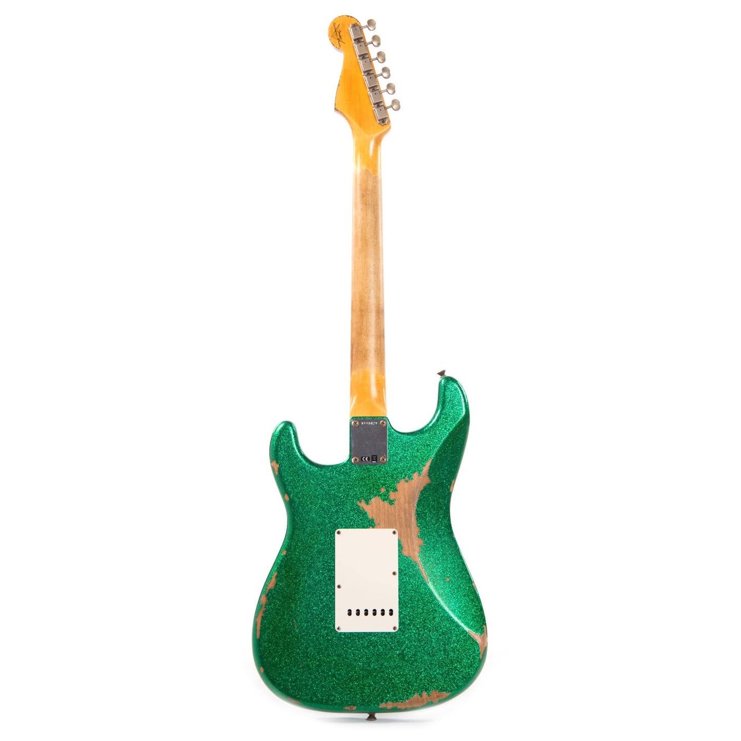 Fender Custom Shop 1960 Stratocaster "Chicago Special" Heavy Relic Aged Green Sparkle Electric Guitars / Solid Body