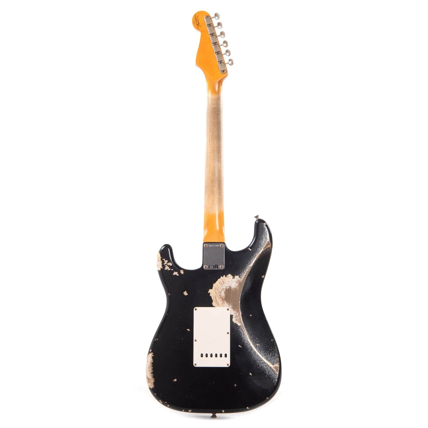 Fender Custom Shop 1960 Stratocaster "Chicago Special" Heavy Relic Black Sparkle over Aztec Gold Electric Guitars / Solid Body