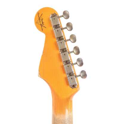 Fender Custom Shop 1960 Stratocaster "Chicago Special" Heavy Relic Black Sparkle over Aztec Gold Electric Guitars / Solid Body