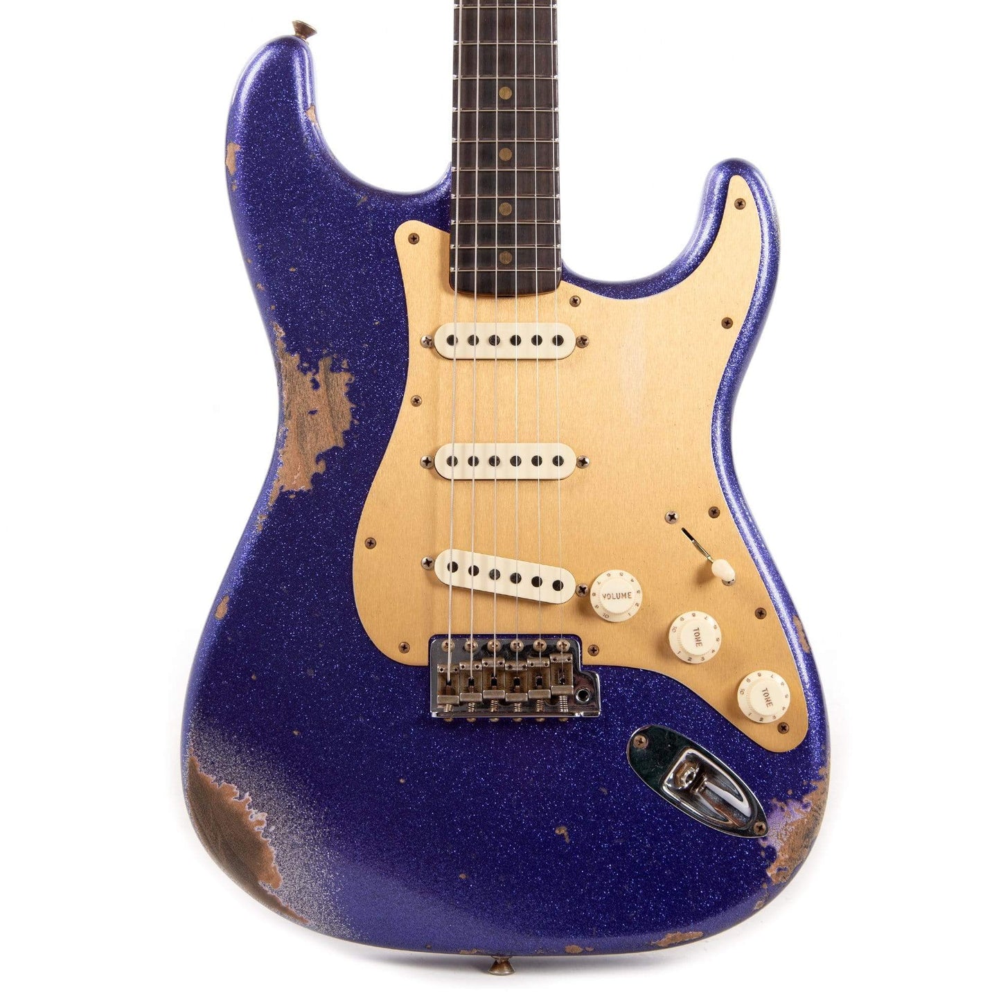 Fender Custom Shop 1960 Stratocaster "Chicago Special" Heavy Relic Purple Sparkle Electric Guitars / Solid Body