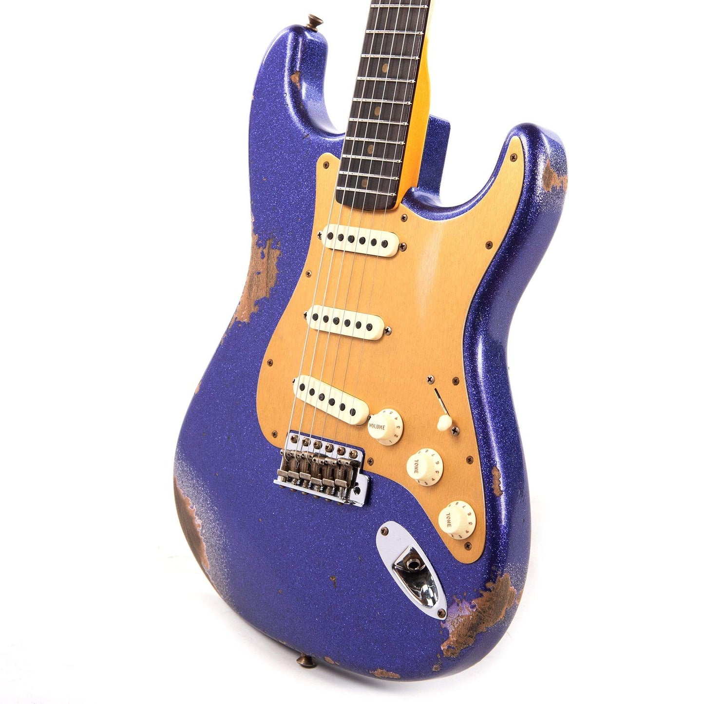 Fender Custom Shop 1960 Stratocaster "Chicago Special" Heavy Relic Purple Sparkle Electric Guitars / Solid Body