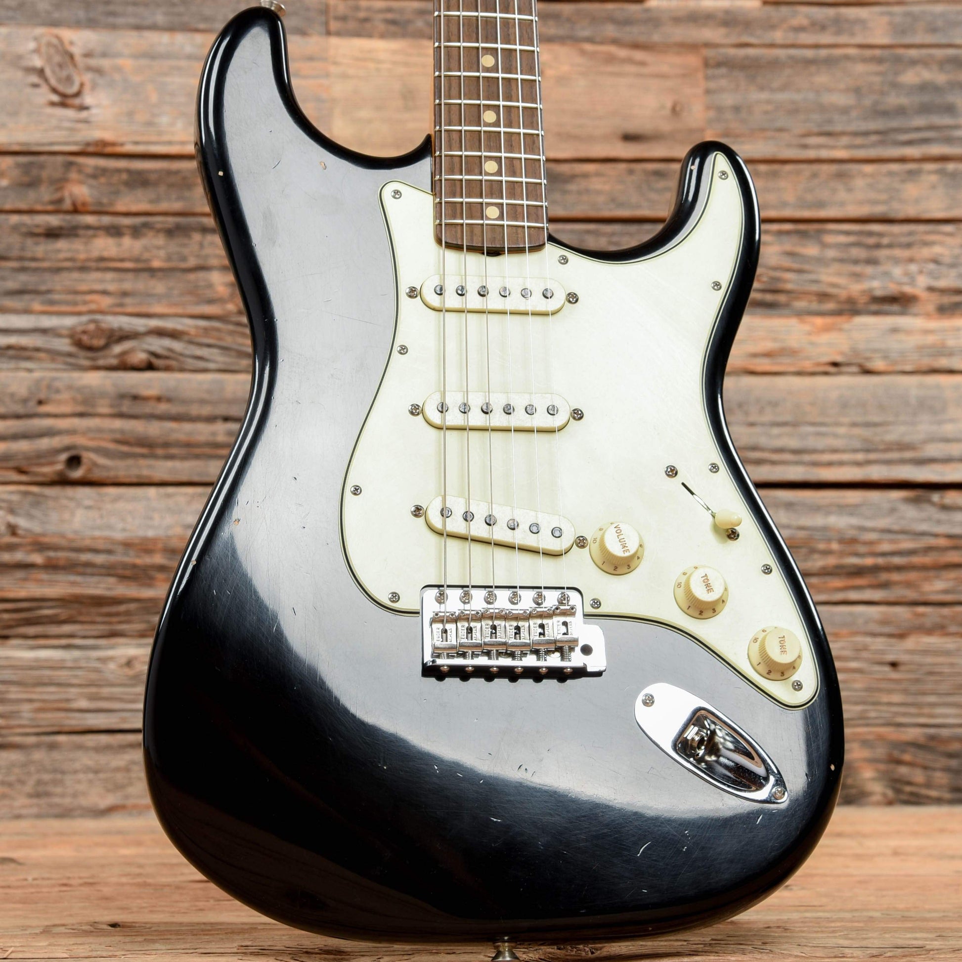 Fender Custom Shop 1960 Stratocaster "Chicago Special" Journeyman Aged Black 2020 Electric Guitars / Solid Body